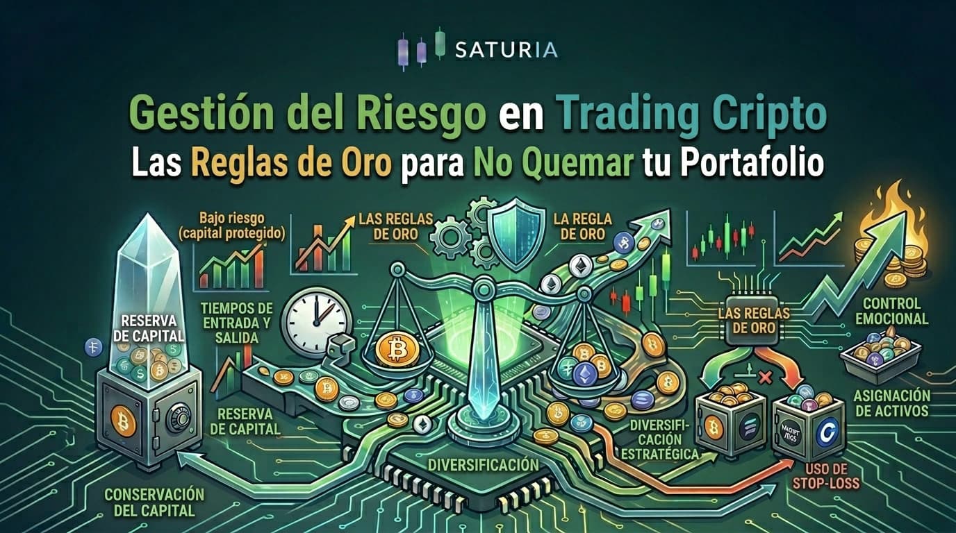 Gestión del riesgo crypto en el dashboard Saturia