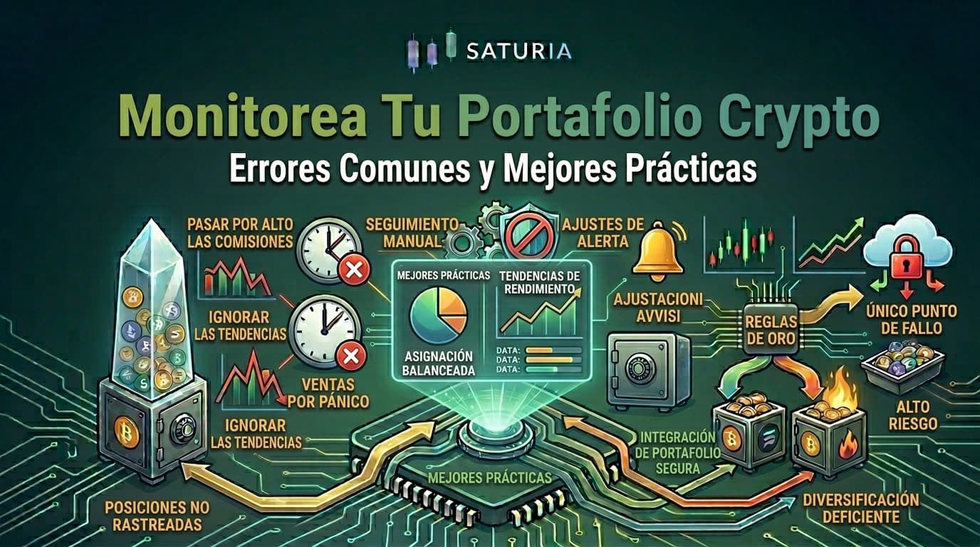 Monitoreo de portafolio crypto en Saturia