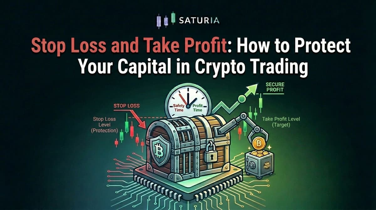 Stop loss and take profit setup on Saturia